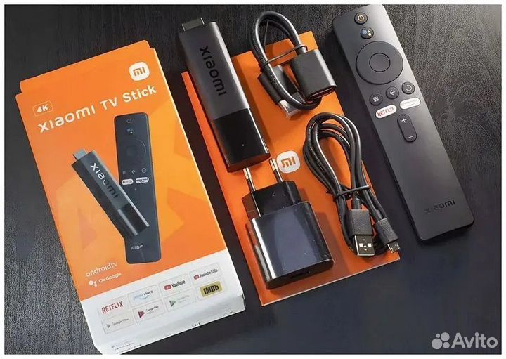 Smart tv приставка Xiaomi Mi TV Stick 4K HDR