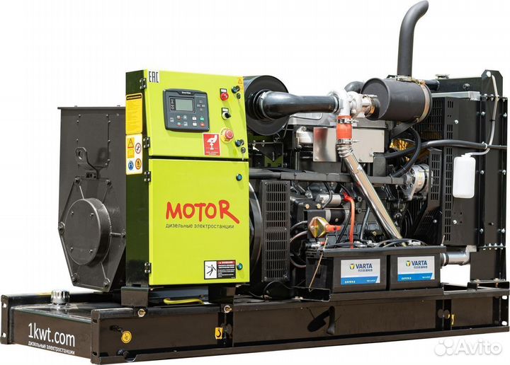 Дизельный генератор 100 кВт motor ад100-Т400
