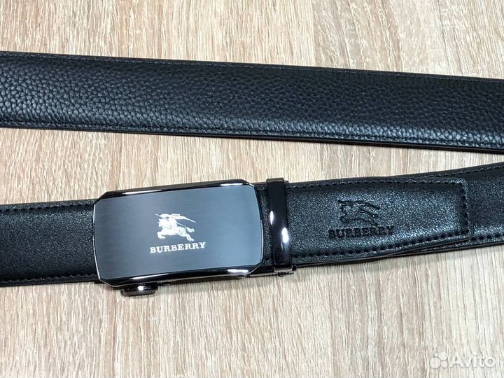 Ремень Burberry мужской кожаный. Автомат