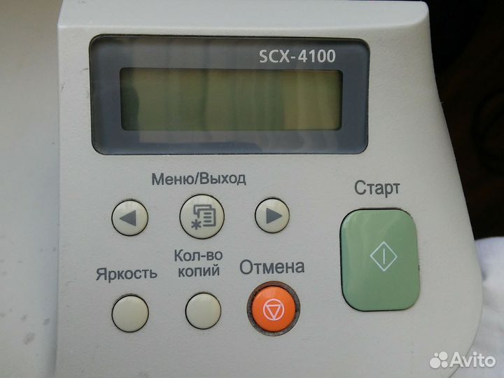Мфу Samsung SCX-4100 разбор