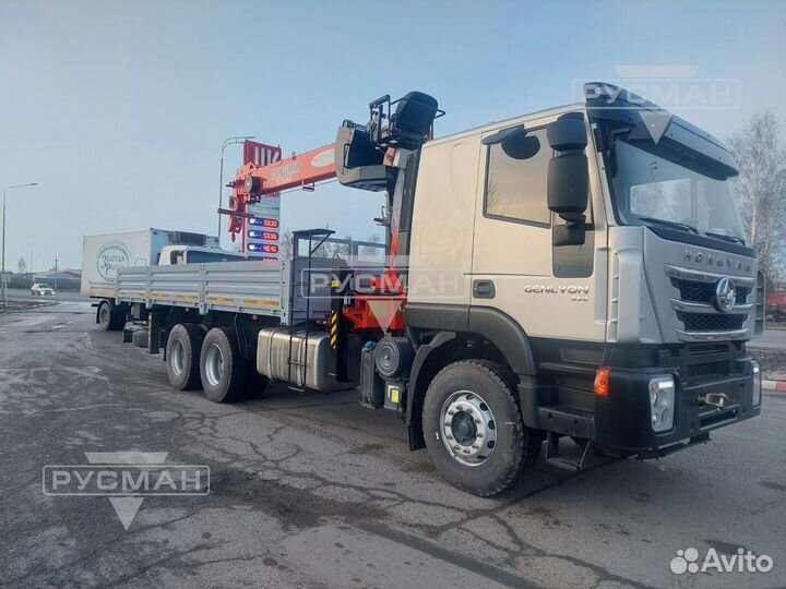 IVECO-Hongyan CQ3346HV35D с КМУ, 2024