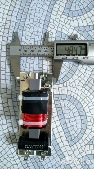 Low Pass Crossover (LPF) 100 Hz 4 Ohm 12db/oct