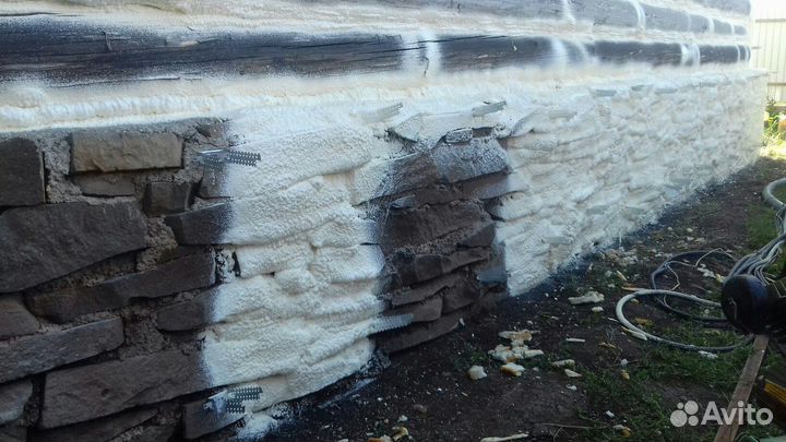 Утепление домов,утеплитель. пенополиуретаном