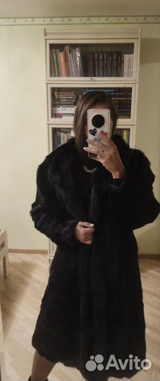 Шуба волк винтаж