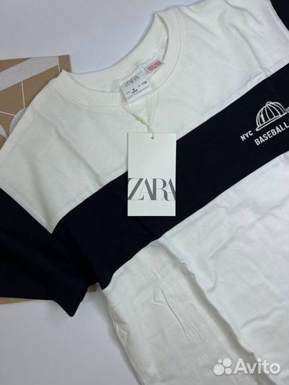 Футболка zara 92 98 104 110 116