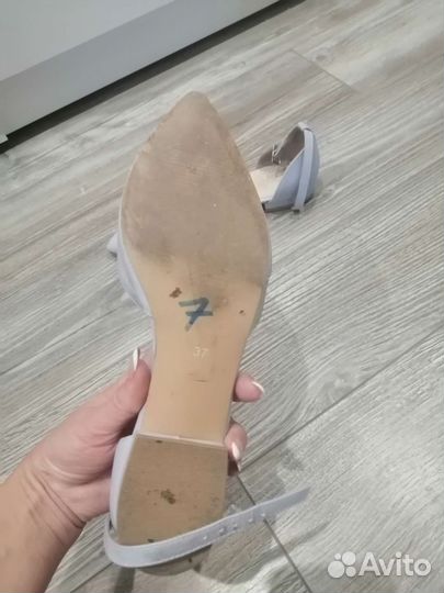 Балетки 37 размер нежно сиреневый цвет