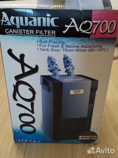 Фильтр для аквариума aquanic AQ700 б/у