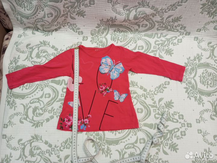 Лонгслив и водолазка для девочки