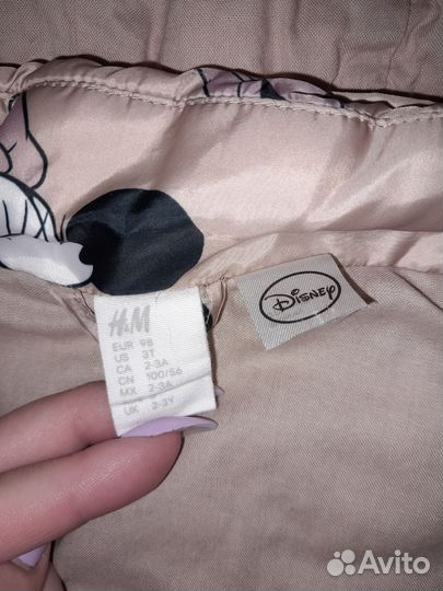 Утепленный жилет H&M для девочки 98