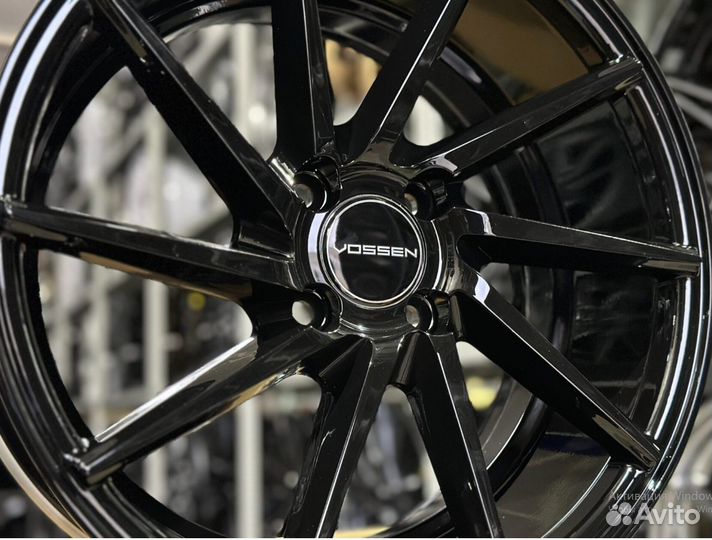 Диски R16 Vossen CVT 4-100 Черный глянец