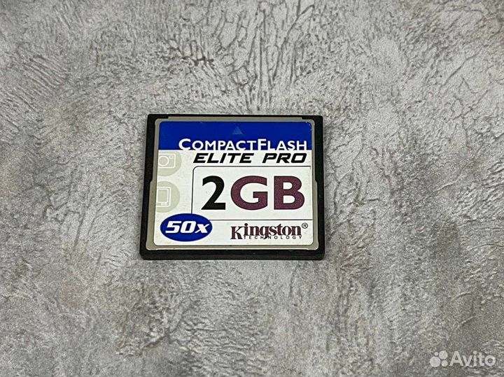 Карта памяти Compact Flash 2GB