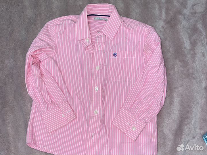 Рубашки на мальчика 4-5 леи