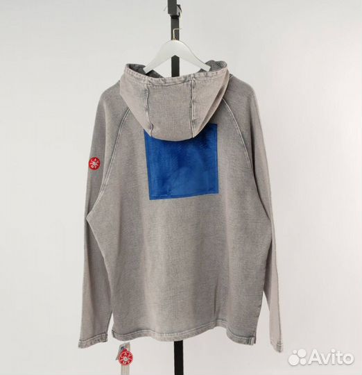 Худи cav empt оверсайз серый cavempt зипка