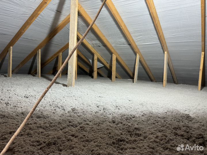 Утеплитель для бани эковата