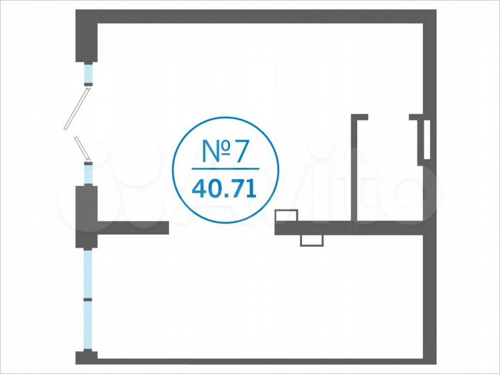 Продается ПСН площадью 40.1 кв.м
