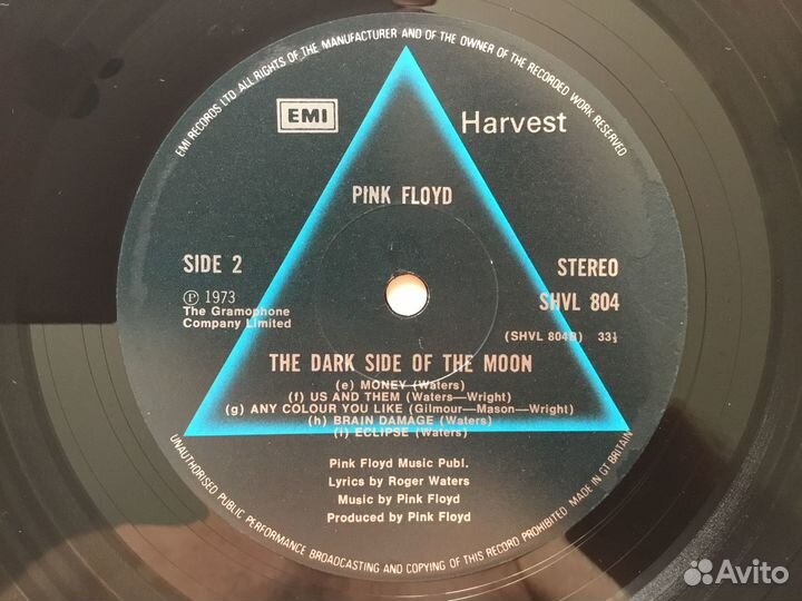 Pink Floyd(The dark side of the moon) 1973;NM;UK