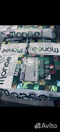 Сухой корм Монж Monge для собак 15кг