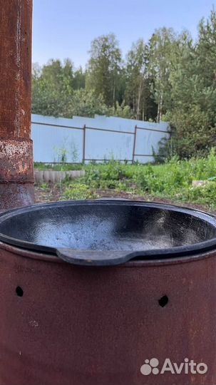 Казан чугунный