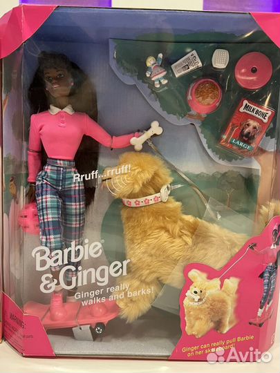 Кукла барби Barbie Glam'n Groom Barbie and Ginger