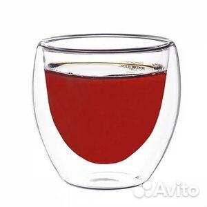 Стеклянный стакан для чая