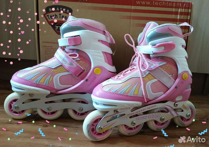 Ролики раздвижные 39-42 размер