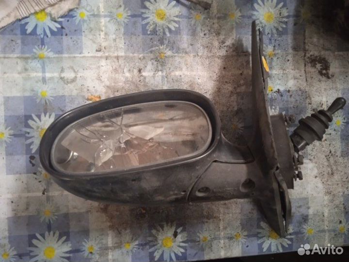 Зеркало заднего вида боковое левое Daewoo Lanos