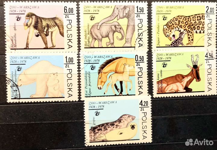 Редкие марки Польши прошлого века (обмен)