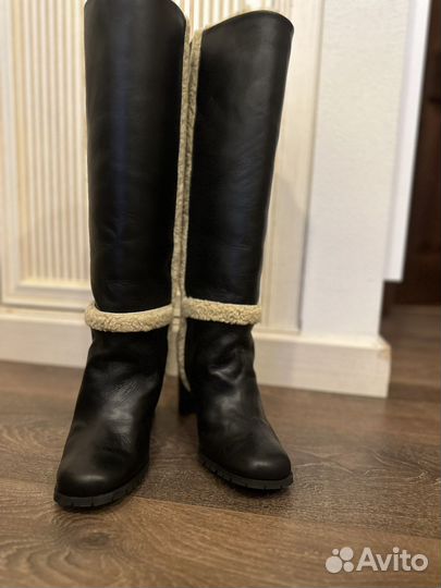 Сапоги зимние Hugo Boss, оригинал, новые, 37,5