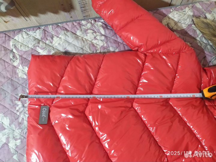 Куртка пуховик для девочки 116