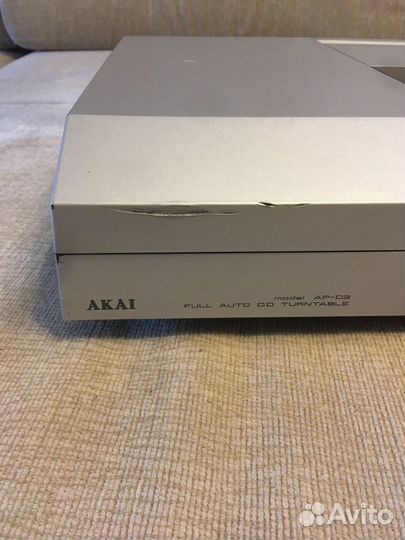 Винтажный проигрыватель винила akai AP-D3