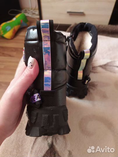 Сапожки для девочки зима