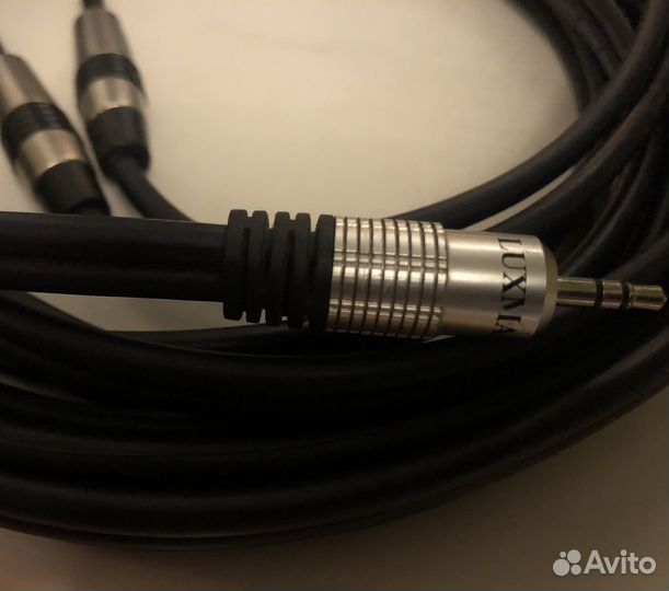 Кабель jack 3.5 - RCA, 5м