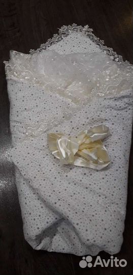 Конверт одеяло на выписку зимний