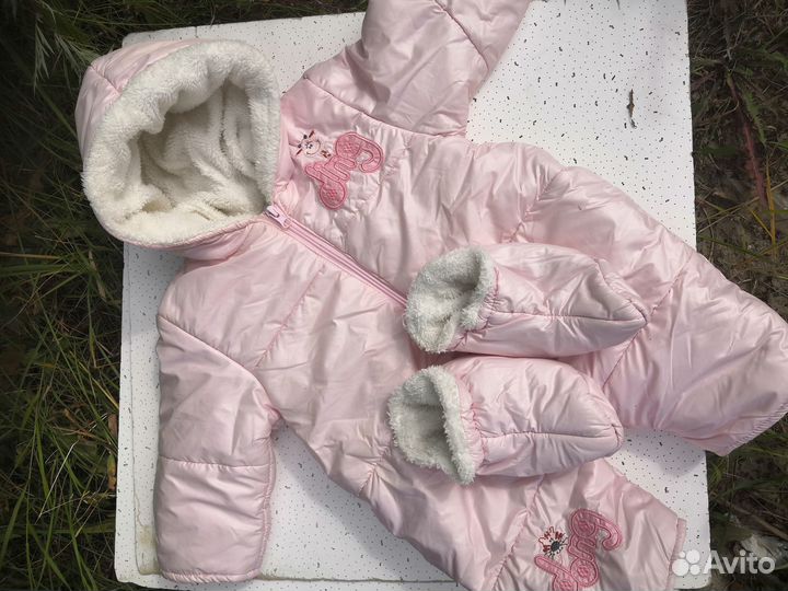 Комбинезон демисезонный для девочки р. 74