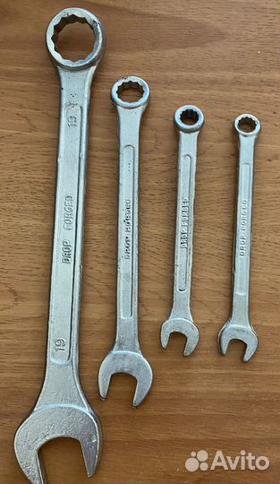 Набор комбинированный ключей Drop Foget