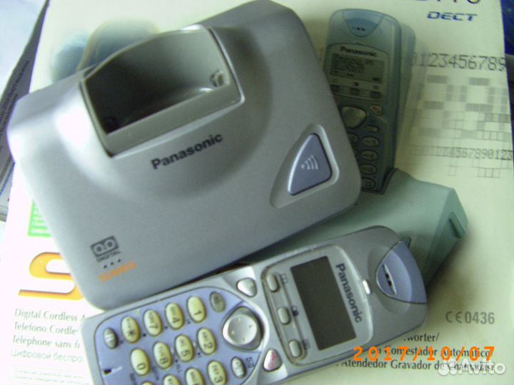 Цифровой беспроводной телефон panasonic KX-TCD 775