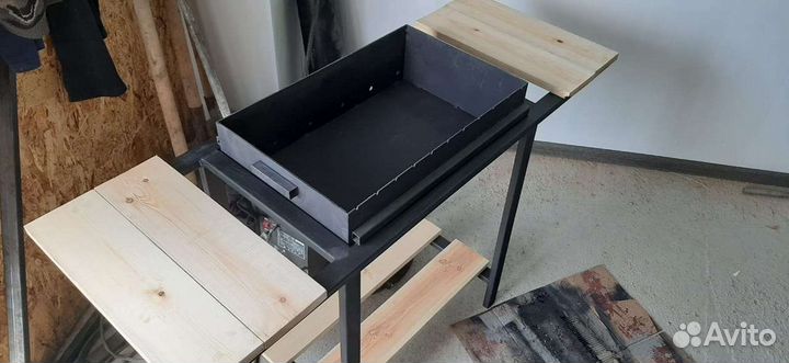 Мангал в стиле лофт