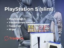 PlayStation 5 (slim) + джойстик