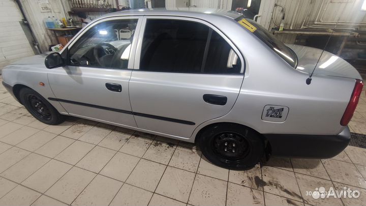 Hyundai Accent 1.5 МТ, 2007, 191 000 км