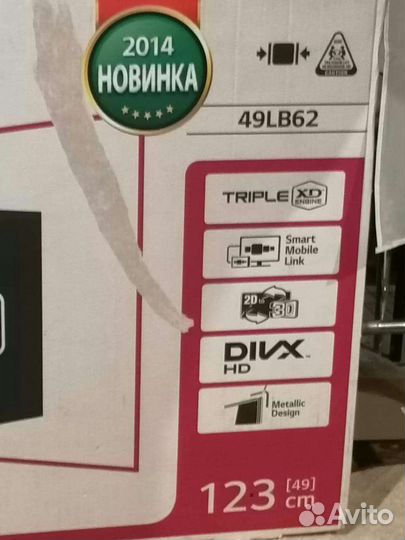 Телевизор LG 123см 49LB62