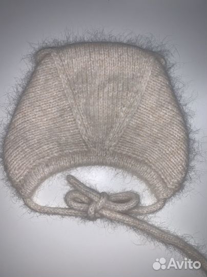 Шапка чепчик котенок