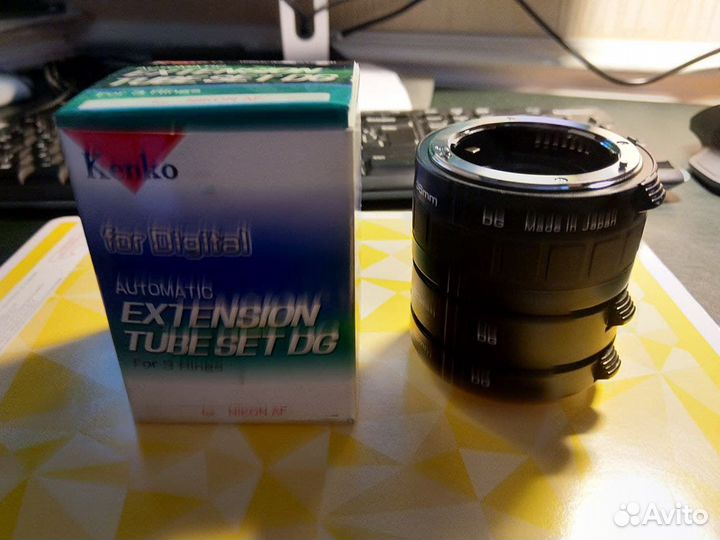 Комплект макро колец Kenko для nikon