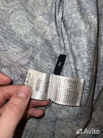 Мужская рубашка gucci оригинал