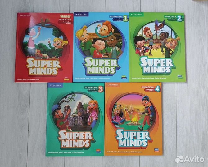 Super minds second edition-starter, 1, 2, 3, 4