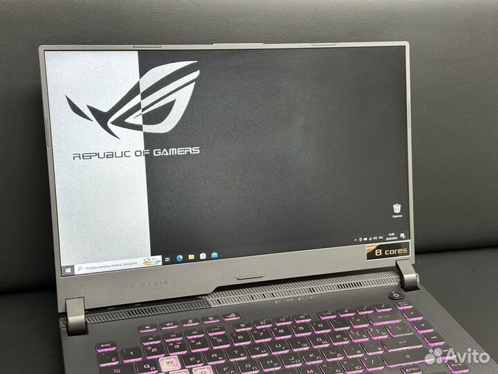 Игровой Asus ROG Strix Ryzen 7/ GTX1650/ 144Hz