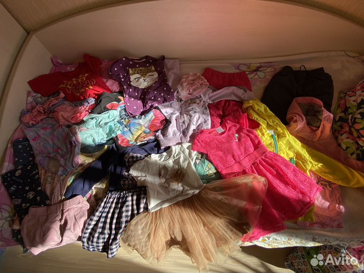 Вещи пакетом на девочку