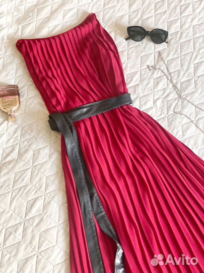 Плиссированное платье макси Motivi 42-46