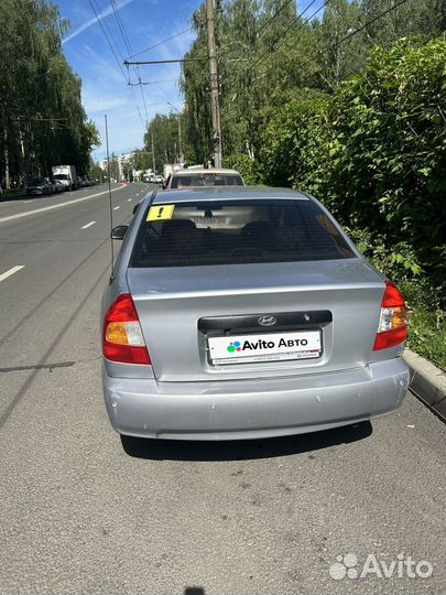 Hyundai Accent 1.5 AT, 2008, 157 000 км