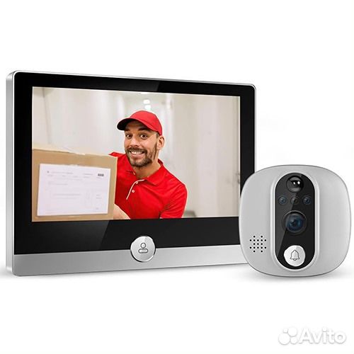 Видеоглазок цифровой с Wi-Fi JD-W1