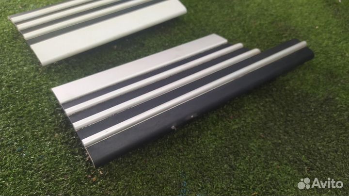 Накладки на порог салона пара Land Rover Range